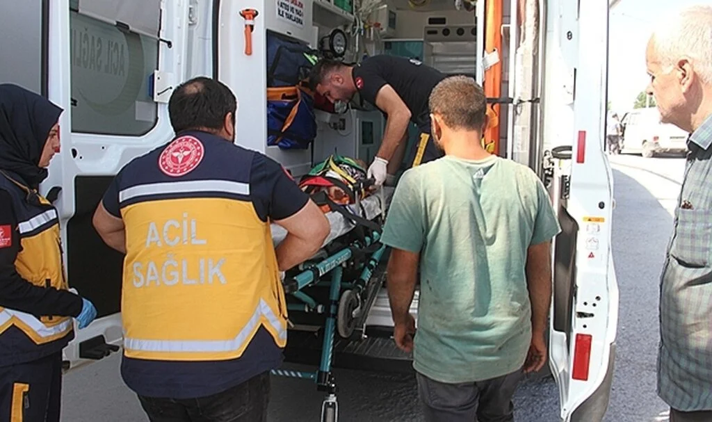 Konya'da balkondan düşen 16 aylık bebek yaralandı