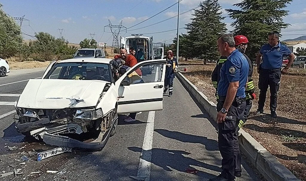 Konya’da zincirleme trafik kazası: 3 yaralı