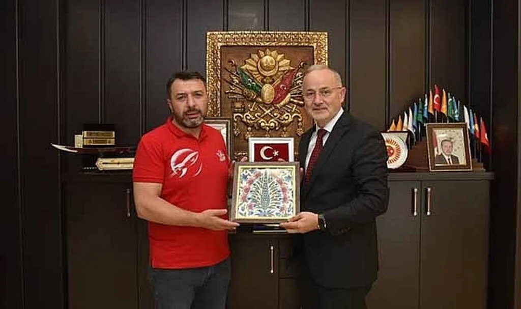 KOSGEB Başkanı Hasan Basri Kurt'tan OMÜ Rektörü Yavuz Ünal’a İş Birliği Ziyareti