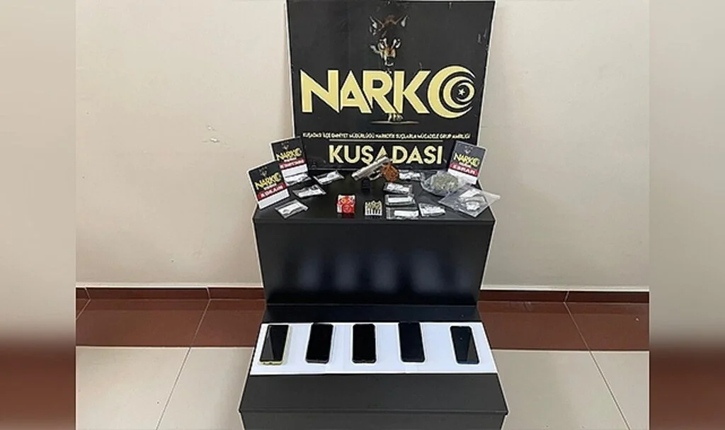 Kuşadası'nda uyuşturucu operasyonu: 3 kişi gözaltına alındı