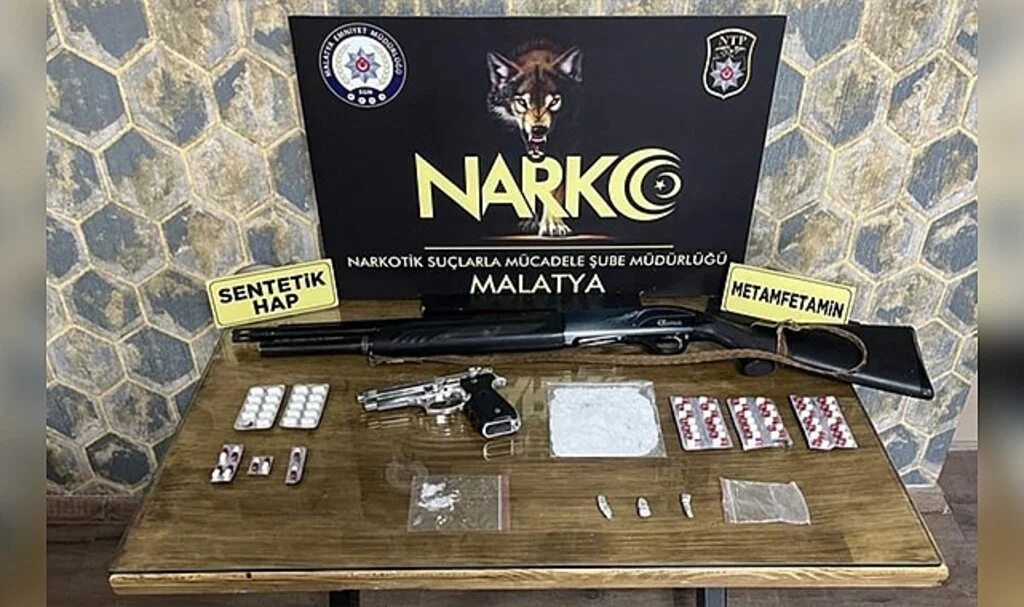 Malatya merkezli 3 ilde Uyuşturucu operasyonunda 24 tutuklama