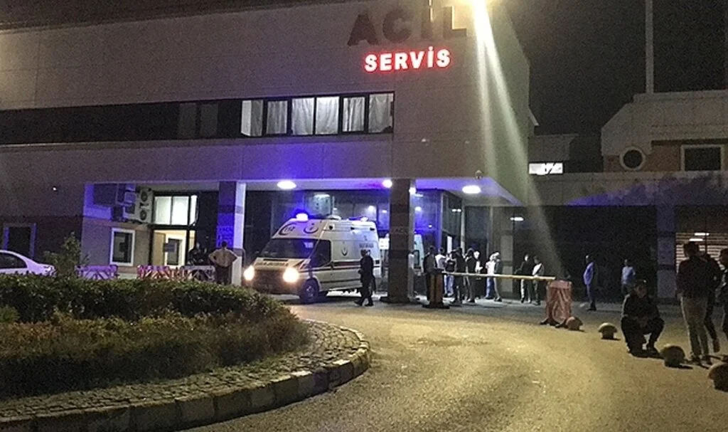 Mesajla başlayan tartışma kanlı bitti