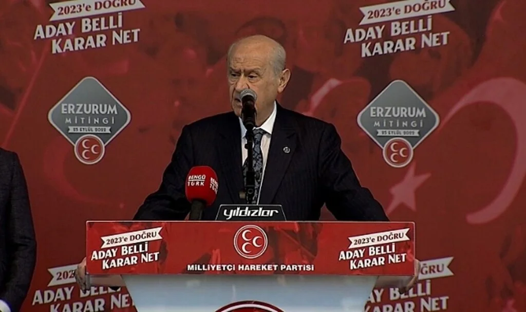 MHP Genel Başkanı Devlet Bahçeli : "Enflasyon bugün arttıysa yarın iner. Hayat pahalılığı bugün varsa yarın her şey ucuzlar"