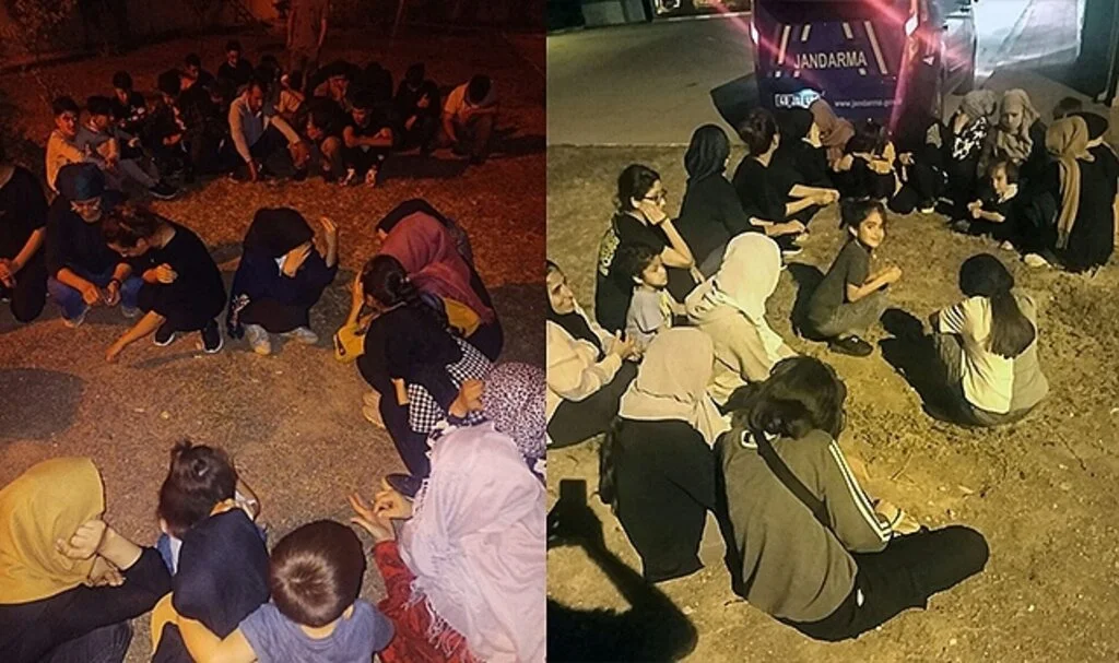 Milas’ta 75 düzensiz göçmen yakalandı