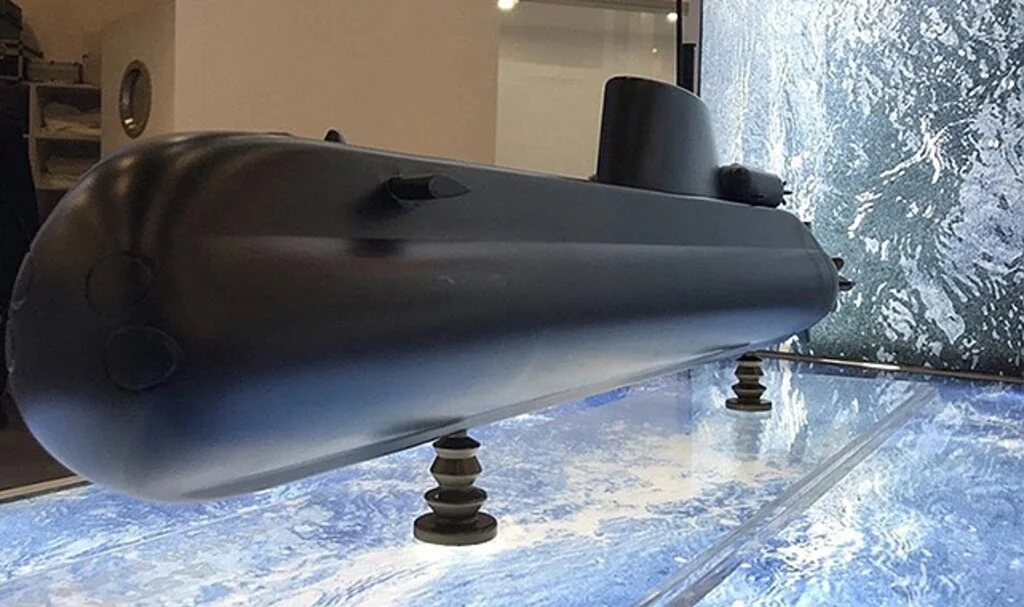 Milli denizaltı STM500 Avrupa'da vitrine çıktı