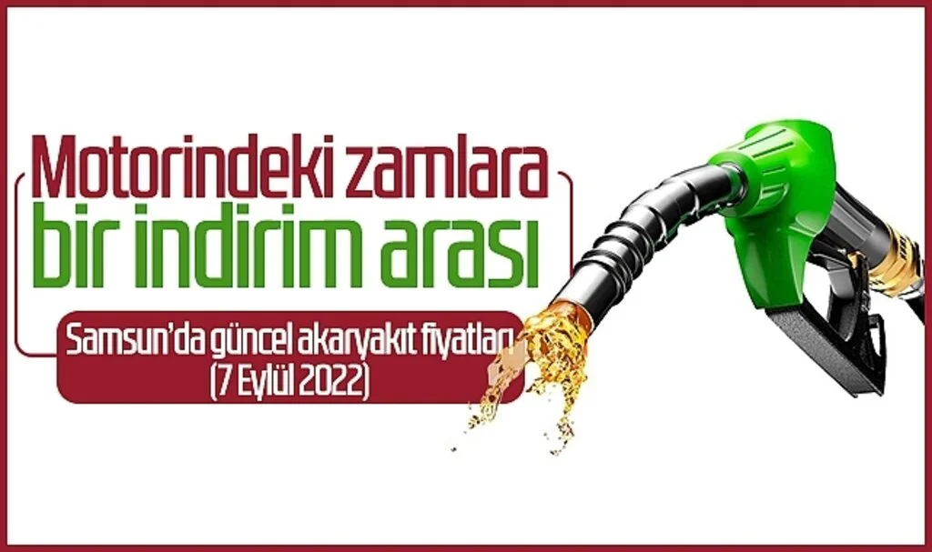 Motorine indirim geliyor! Samsun'da güncel akaryakıt fiyatları (7 Eylül 2022)