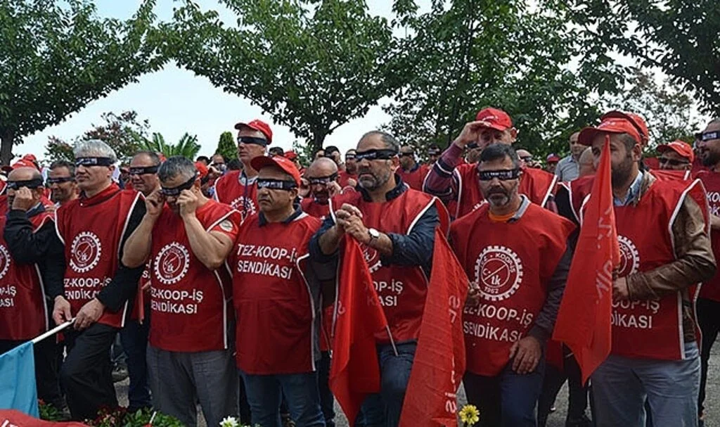 'OMÜ İşçileri Haklarını Almakta Kararlı'