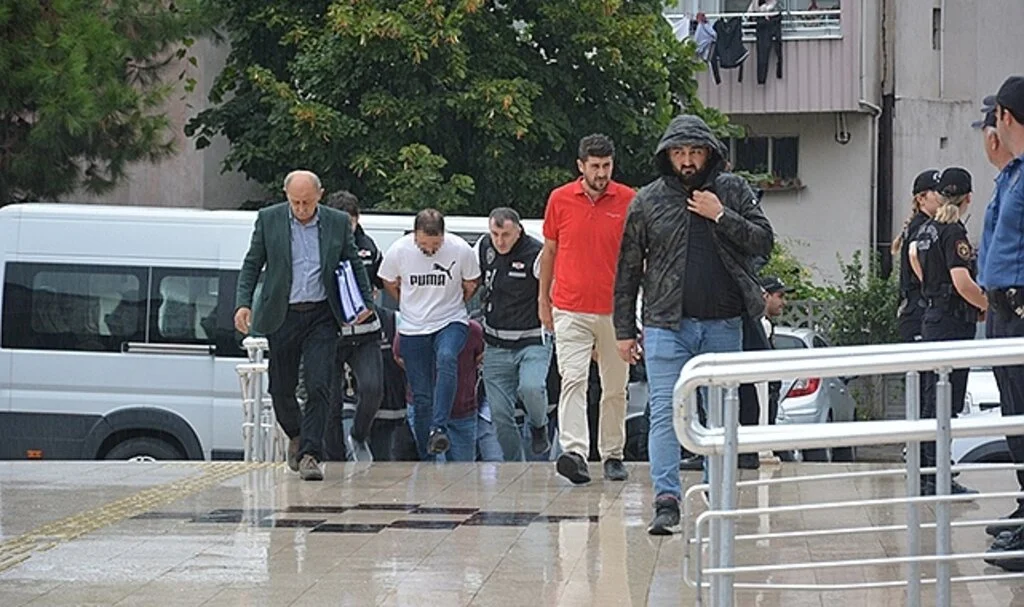 Ordu’da silahlı olaylara karışan 8 kişi adliyeye getirildi
