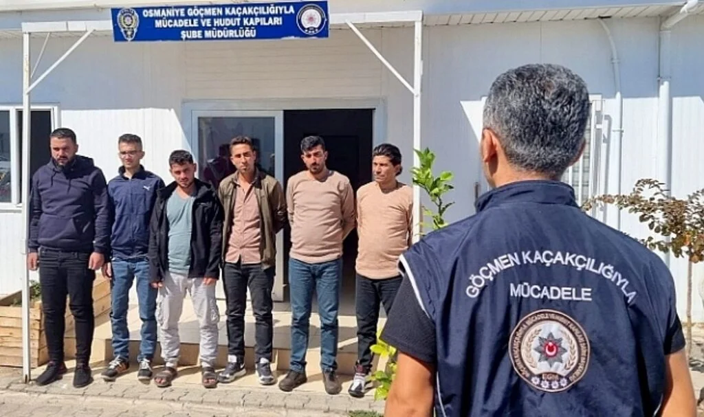 Osmaniye’de 6 düzensiz göçmen yakalandı