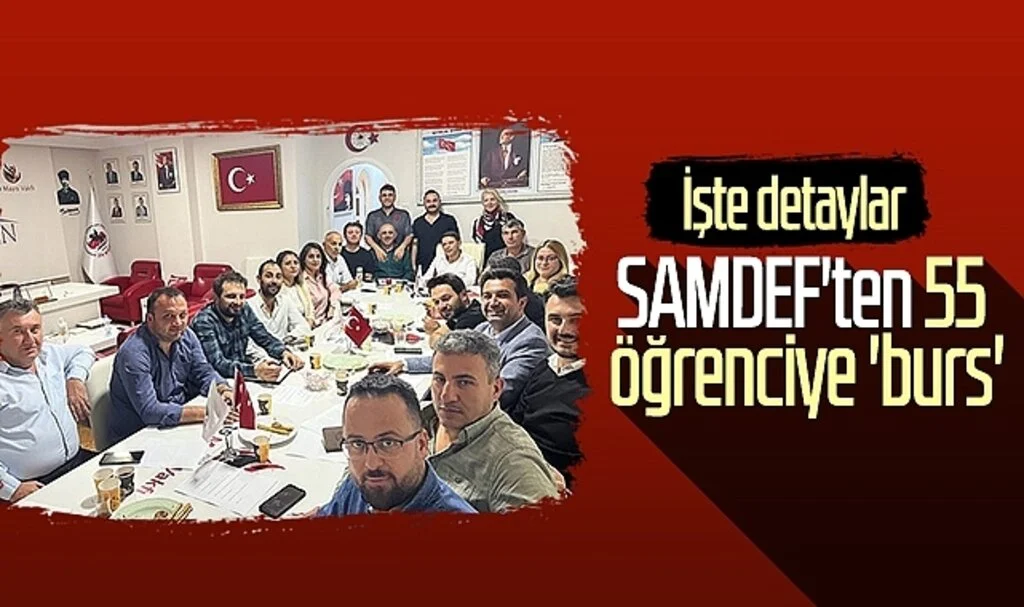 SAMDEF'ten 55  öğrenciye 'burs'! İşte detaylar...
