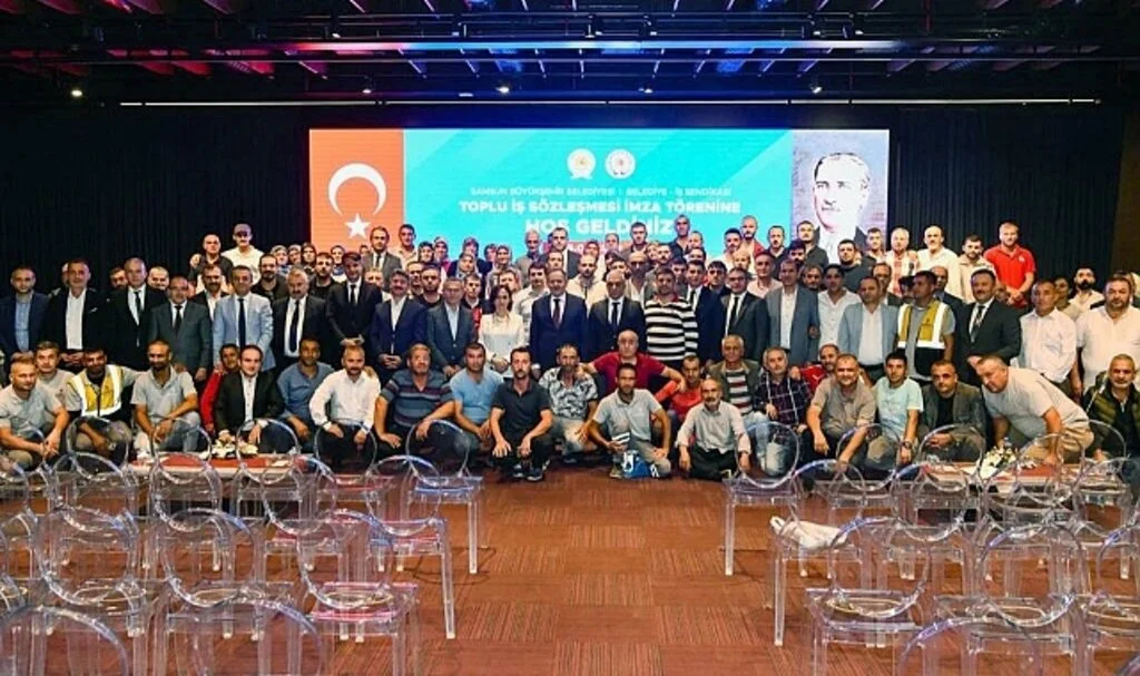 Samsun Büyükşehir Belediyesi'nde toplu sözleşme