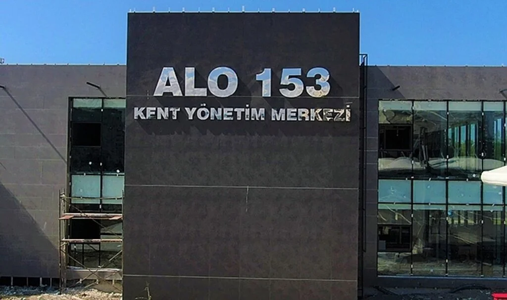 Samsun Büyükşehir Belediyesi tarafından yapılan Alo 153 Kent Yönetim Merkezi tamamlandı