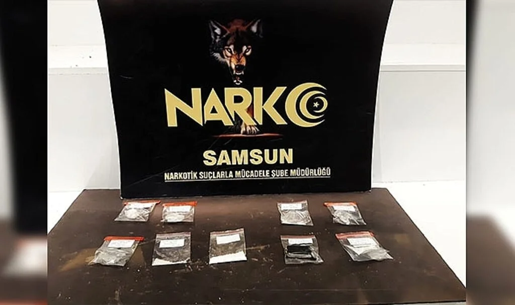 Samsun'da kokainle yakalanan şahıs tutuklandı