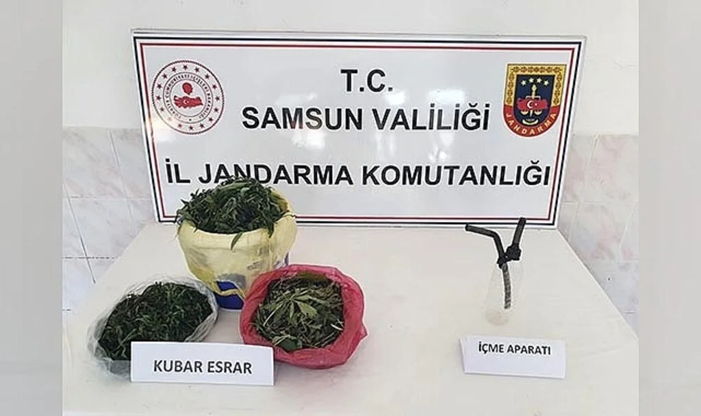 Samsun'da uyuşturucu operasyonunda bir zanlı yakalandı