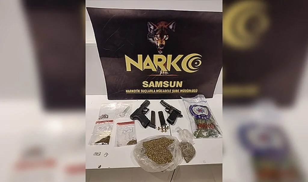 Samsun'da uyuşturucu ticaretinden 1 kişi tutuklandı