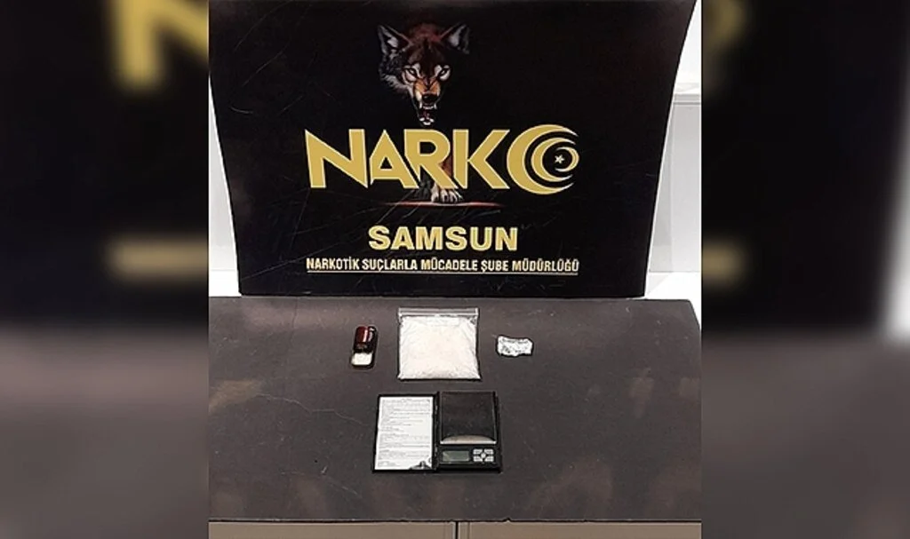  Samsun'da Uyuşturucuyla yakalanan şahıs tutuklandı