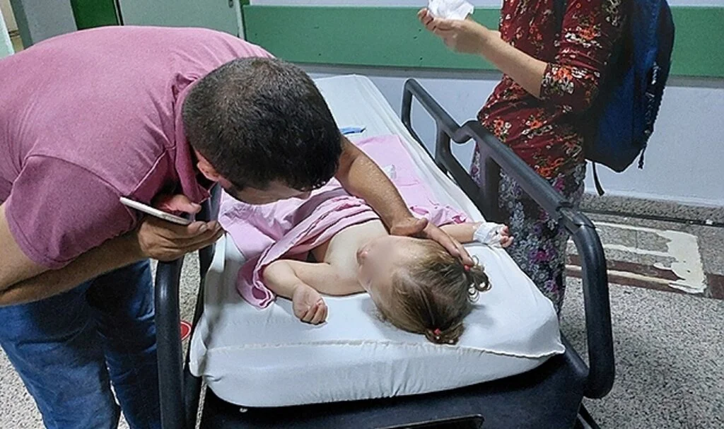  Samsun'da üzerinden traktör geçen 2 yaşındaki çocuk ölümden döndü