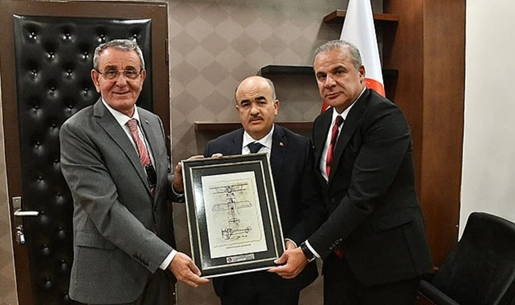 Samsun TSO’dan Vali Dağlı’ya ‘Vecihi K-VI’ tablosu