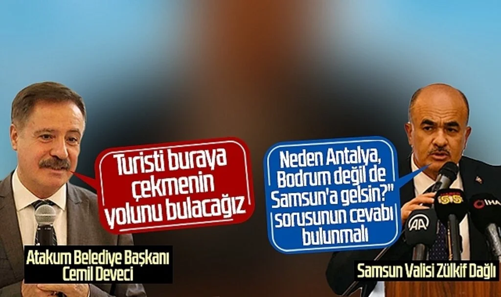 Samsun Valisi Zülkif Dağlı: Turist neden Antalya, Bodrum değil de Samsun'a gelsin?