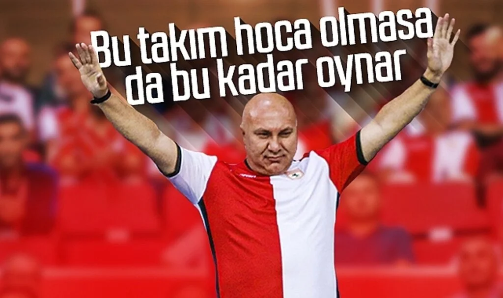 Samsunspor Başkanı Yüksel Yıldırım: Bu takım hoca olmasa da bu kadar oynar