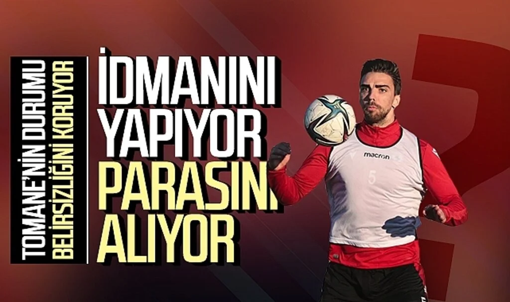 Samsunspor'da Tomane'nin durumu belirsizliğini koruyor! Tomane, idmanını yapıp parasını alıyor...