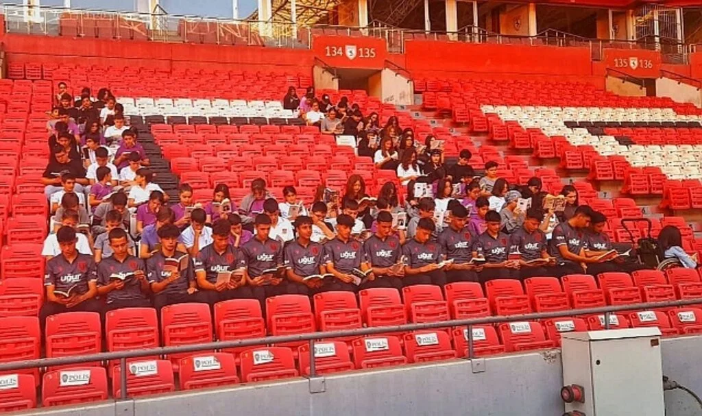 Samsunspor Futbol Akademisi Sporcuları ‘kitap okuma’ Etkinliğine Destek Verdi