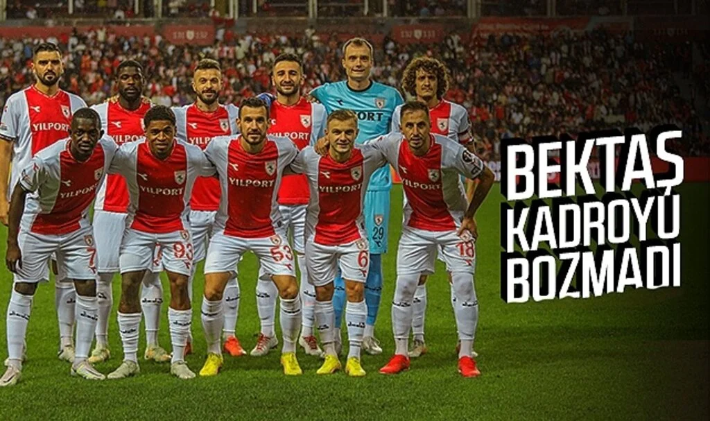 Samsunspor Teknik Direktörü Bayram Bektaş 4 maçtır kadroda değişiklik yapmadı