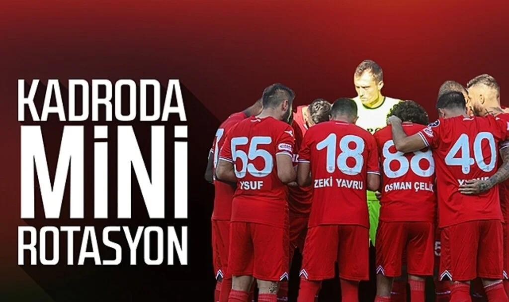 Samsunspor Teknik Direktörü Bayram Bektaş'tan kadroda 'mini rotasyon'
