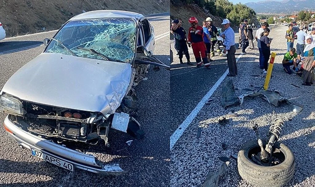 Seydikemer'de trafik kazası:7 yaralı