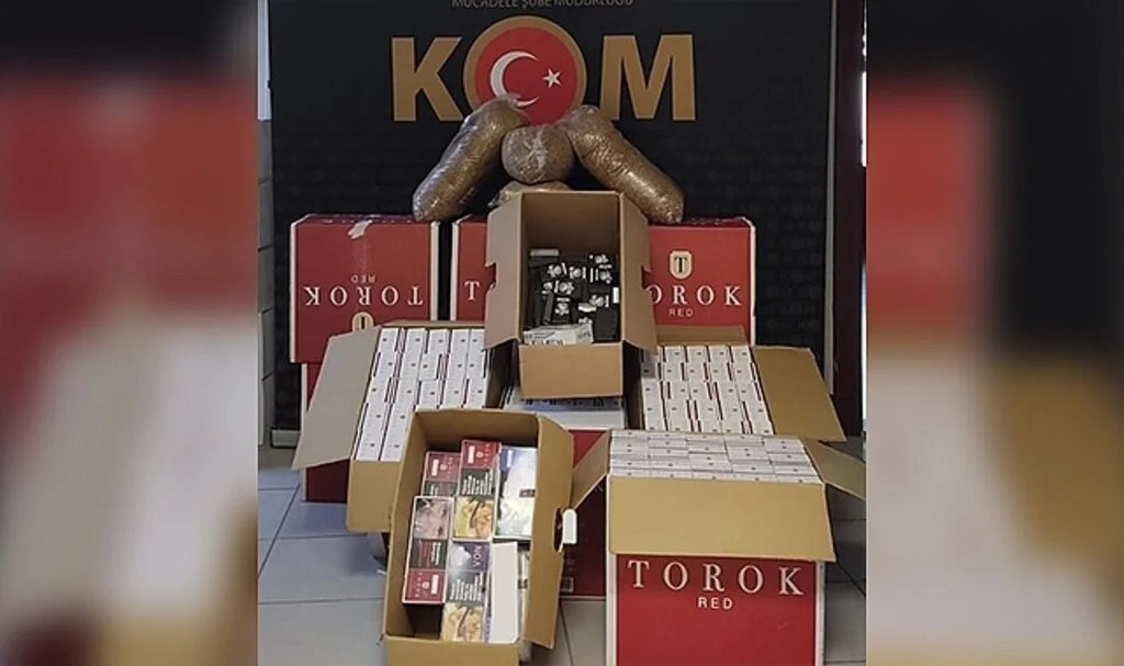 Sinop’ta kaçak sigara operasyonu