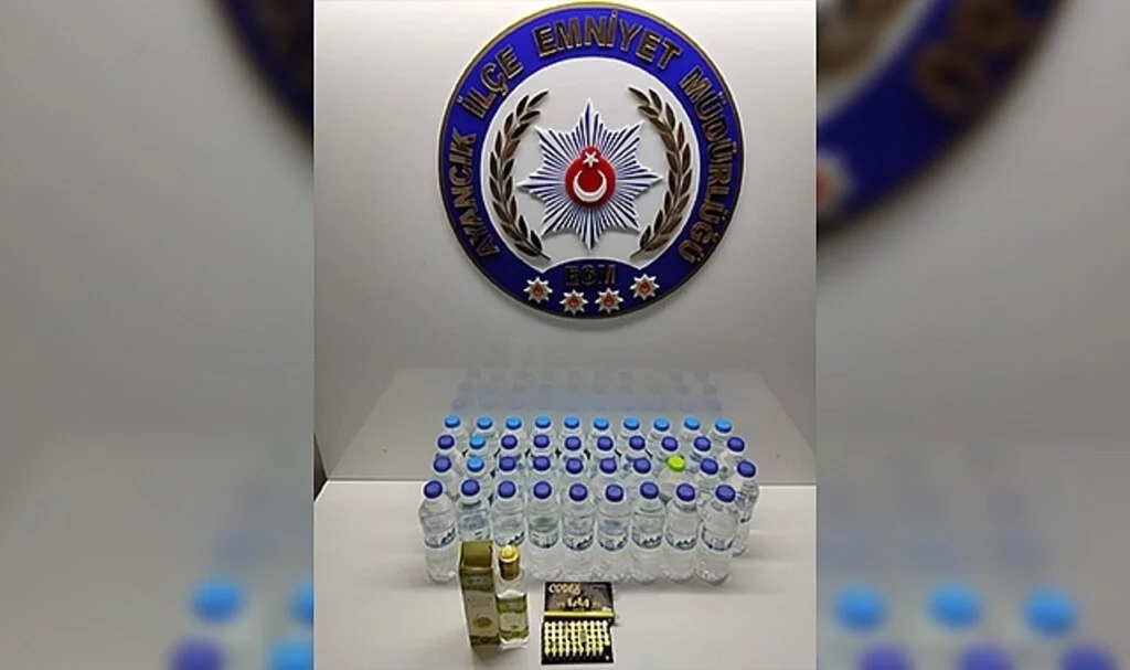 Sinop’ta sahte alkol operasyonu
