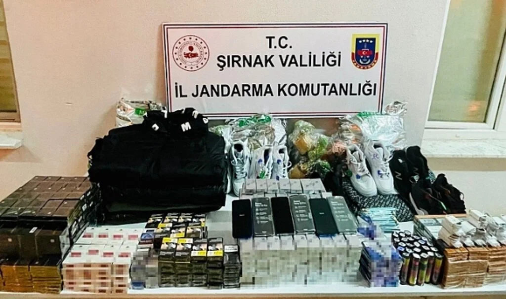 Şırnak’ta kaçakçılık ve asayiş operasyonu