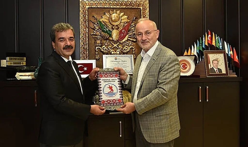 Sivas Bilim ve Teknoloji Üniversitesi Rektörü Kul’dan Rektör Ünal’a Ziyaret