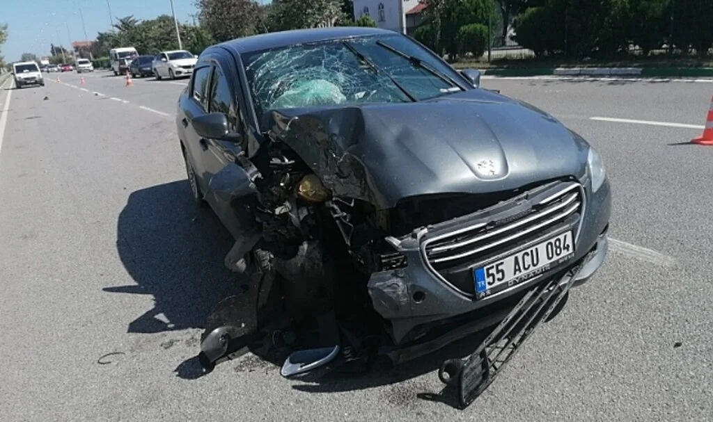 Son dakika... Samsun'da zincirleme trafik kazası