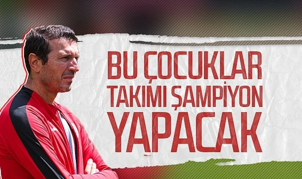 Son dakika... Samsunspor Teknik Direktörü Bayram Bektaş : Bu çocuklar takımı şampiyon yapacak