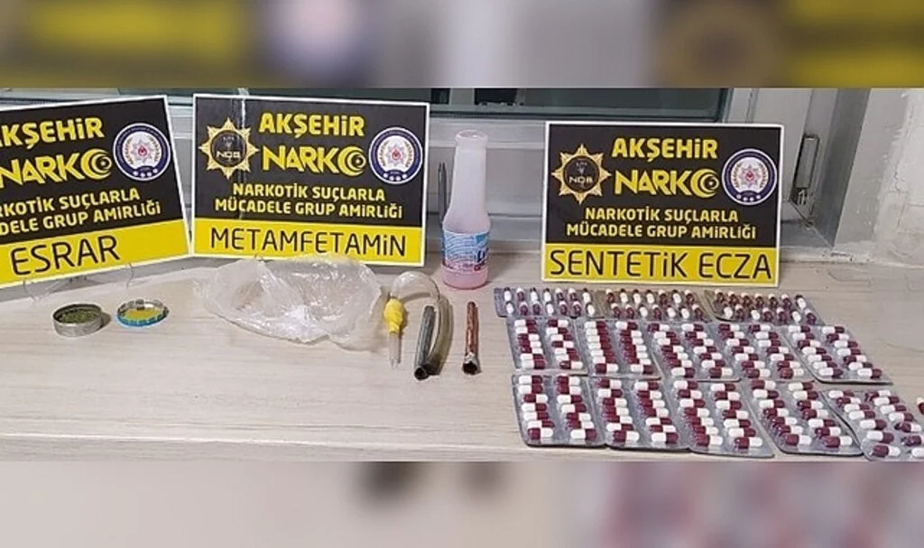 Şüphe üzerine durdurulan araçta uyuşturucu ele geçirildi