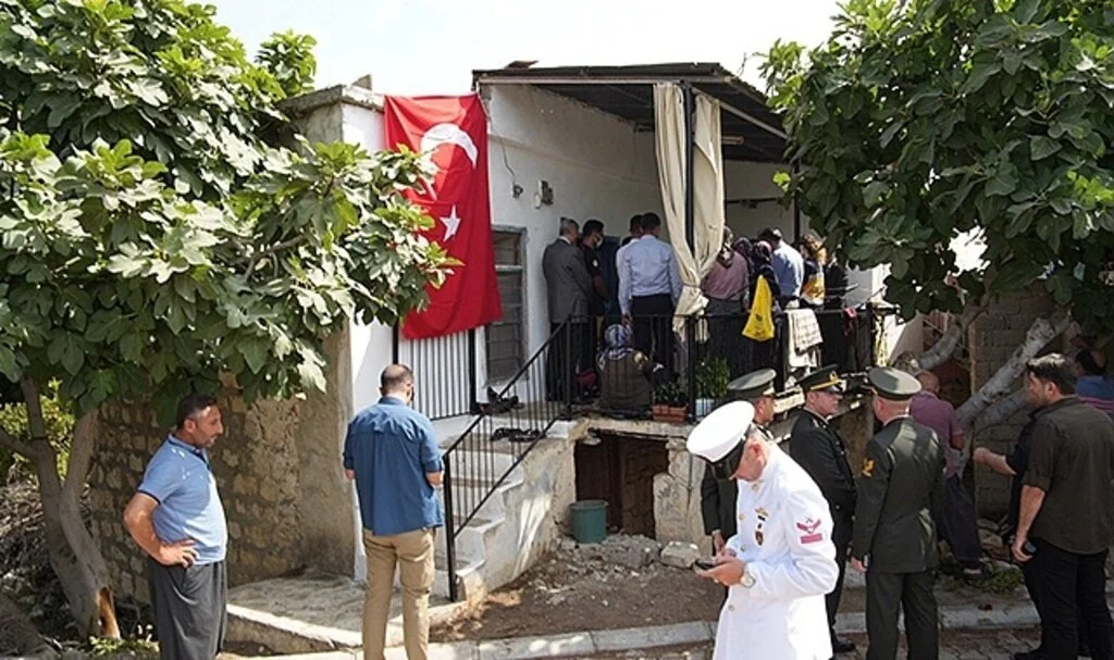 Tarsus’a şehit ateşi düştü