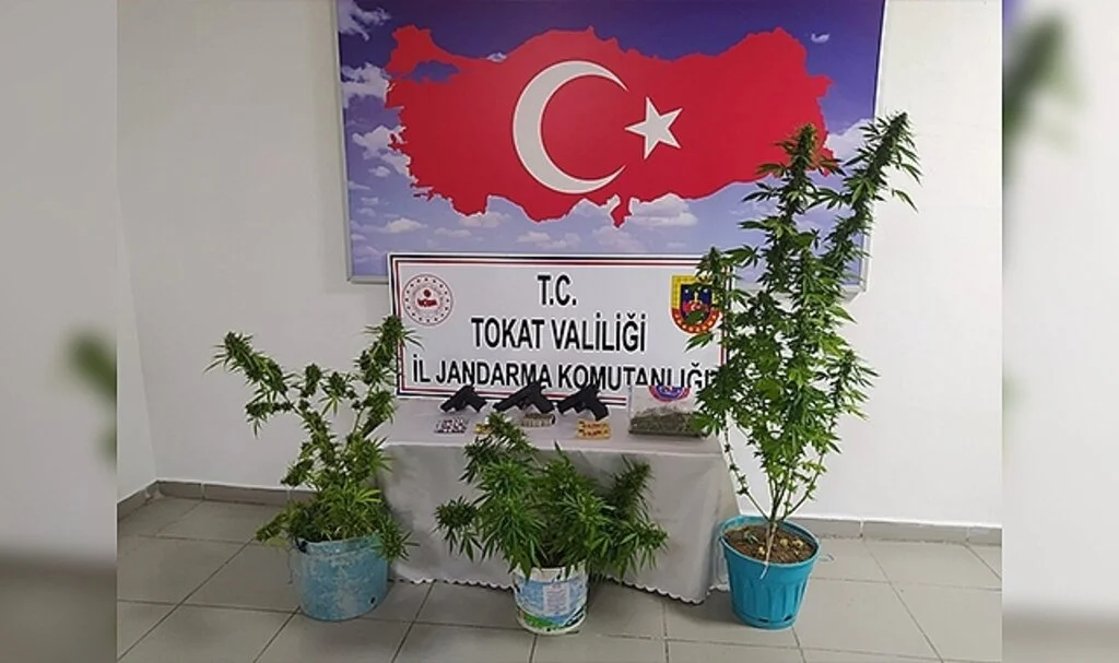 Tokat'ta uyuşturucu operasyonu: 2 gözaltı