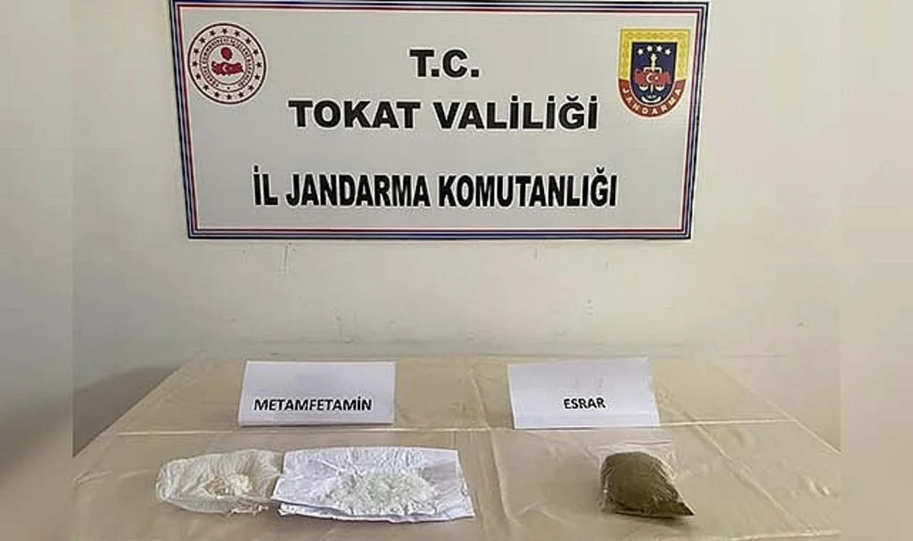 Tokat'ta uyuşturucu operasyonunda 1 kişi yakalandı