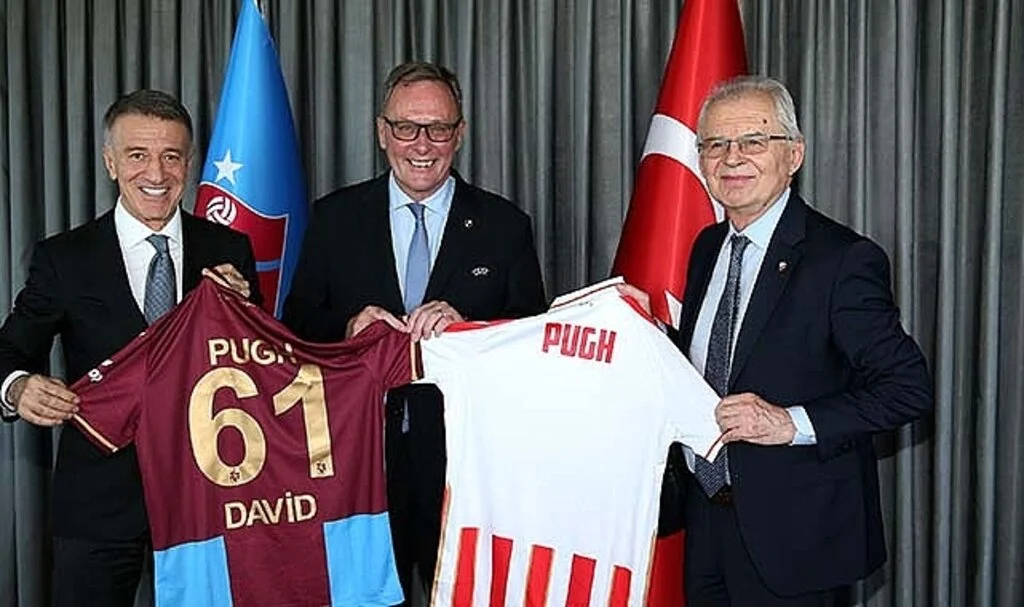 Trabzonspor'dan Kızılyıldız yöneticilerine dostluk yemeği