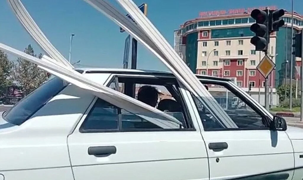 Trafikte tehlikeli yolculuk