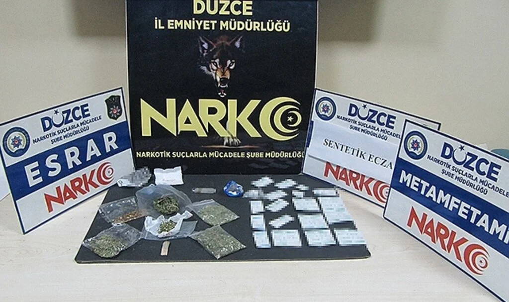 Üzerinden çıkan uyuşturucu şaşırttı