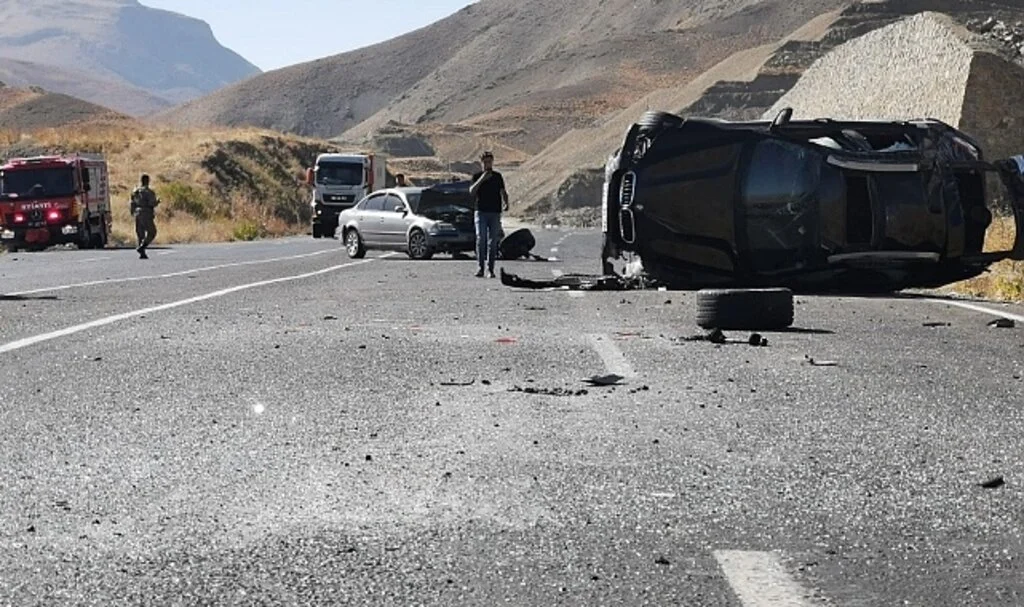Van’da trafik kazası: 5 yaralı
