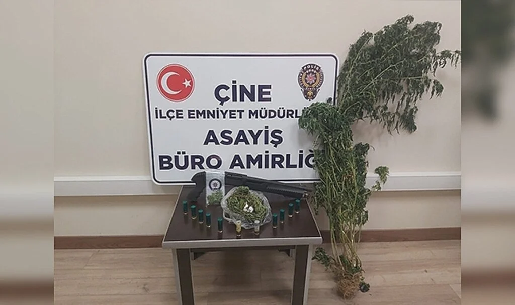 Yetiştirdiği hint kenevirini sularken yakalandı