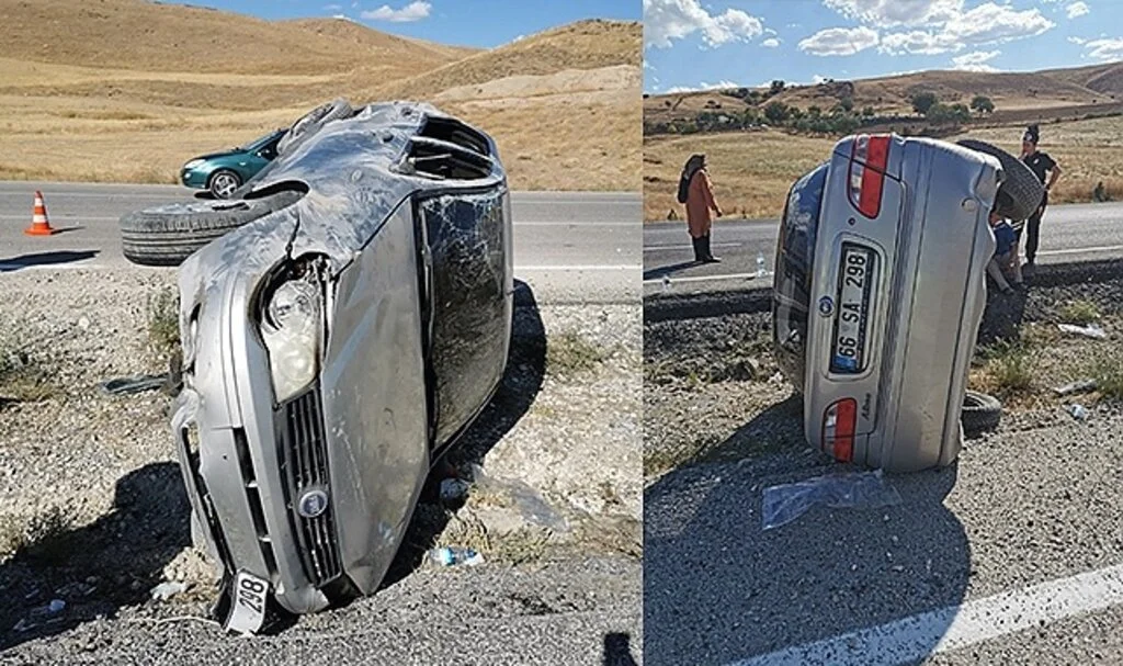 Yozgat’ta trafik kazası: 7 yaralı