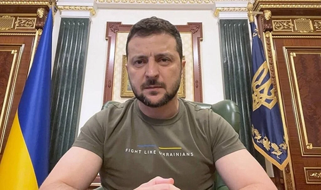Zelenskiy, Kiev'de trafik kazası geçirdi