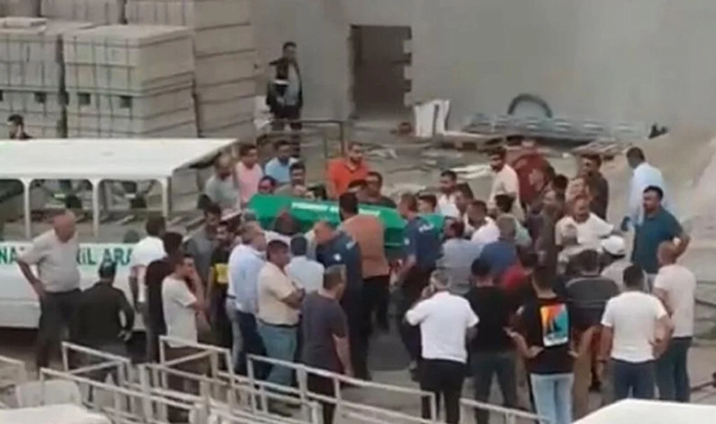 11. kattan düşen işçi hayatını kaybetti