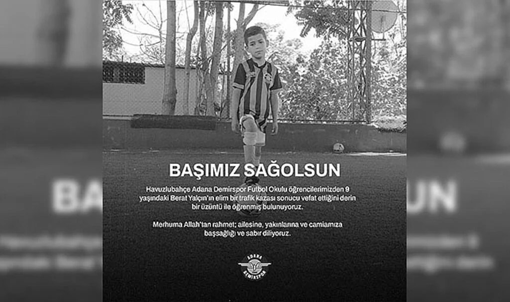 9 yaşındaki Berat trafik kazasında öldü