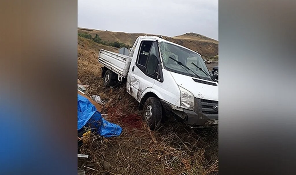 Ağrı’da meydana gelen kazada 1 kişi hayatını kaybetti