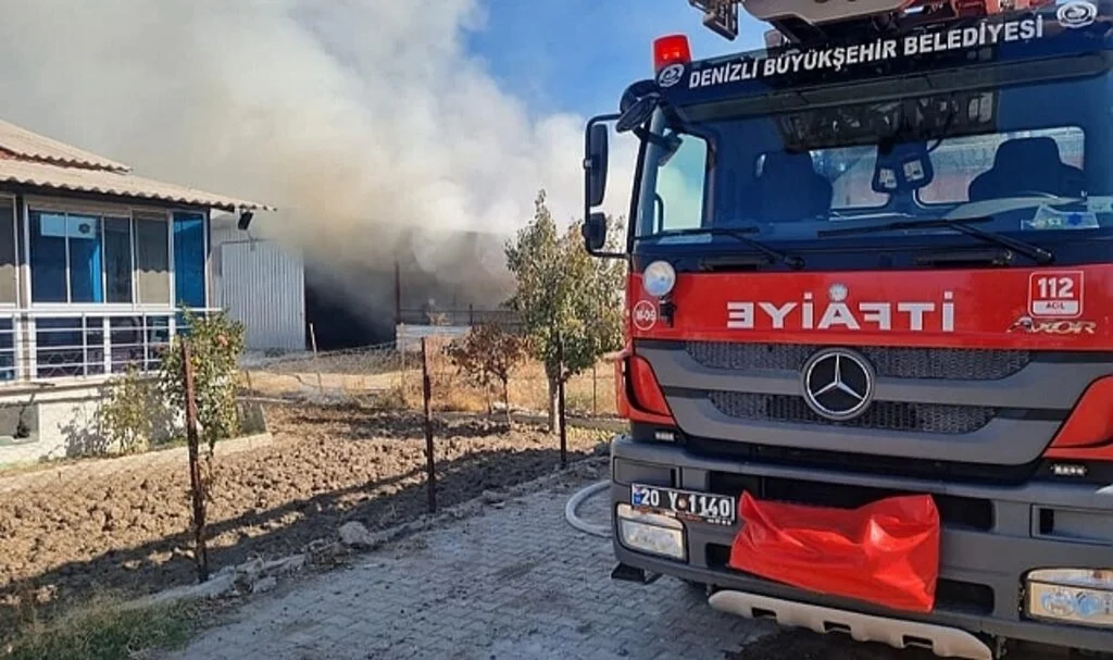Alev alan samanlar küle döndü